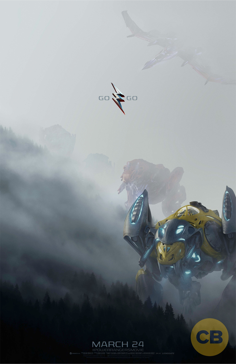 Illustration for article titled This Is Somehow Our Best Look Yet at the Zords of the Power Rangers Movie